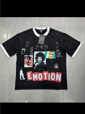Mixed emotion Jimi Hendrix  T-shirt